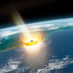 asteroid hitting Earth